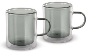 Lamart LT9121 2 részes Tea Vaso pohárkészlet, 350ml, fekete