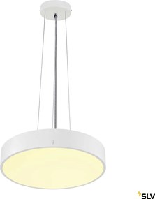 SLV MEDO 1007297 Süllyesztett mennyezeti lámpa 1x19W/LED 3000K|4000K 2400lm|2500lm IP50