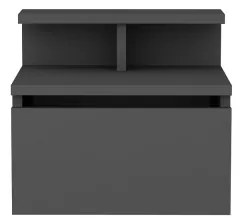 NOVEN éjjeliszekrény antracit