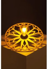 Csillár zsinóron FALCO 1xE27/60W/230V átm. 30 cm bézs