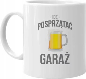 Sörnyomtatott Bögre Megyek takarítani a garázst