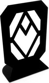 Fekete Könyvtámasz Konzol Könyvzár Loft Fém Pablo