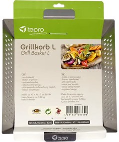 Tepro 8360 Grillsütő kosár, méret. L