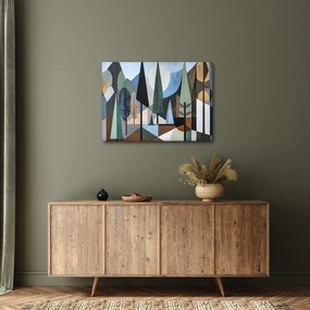 Kép - Természetes geometriai absztrakció II. (70x50 cm)