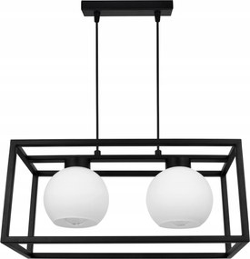 FĂŒggesztett Mennyezeti LĂĄmpa Fekete CsillĂĄr Loft Ăveg FehĂ©r Gömbök Modern