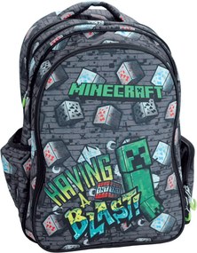 Minecraft Metro Art Blast iskolatáska, táska 46 cm