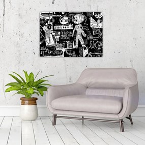 Kép - Graffiti (70x50 cm)
