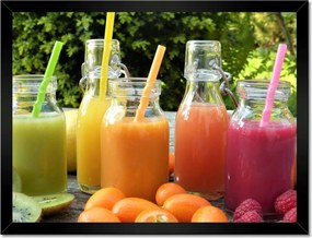 Poszterek keretben 40x30 Egészséges étrend gyümölcsökkel