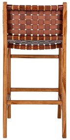 Barna teakfa bárszék 101 cm Perugia – House Nordic