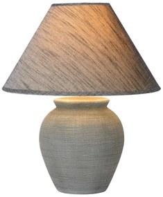Lucide 47507/81/36 - Asztali lámpa RAMZI 1xE27/60W/230V szürke 47507/81/36