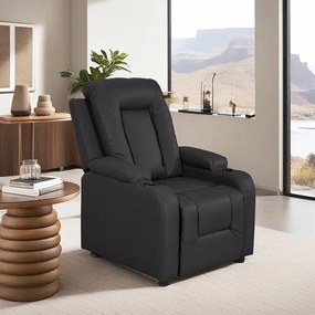 Catini IMPERIAL 2024 Relaxációs állítható televíziós fotel (fekete)