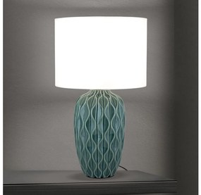 Orion - TORTUGA asztali lámpa 1xE27/40W/230V zöld/fehér