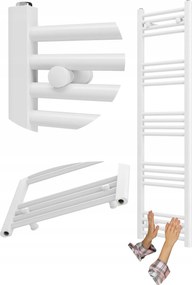 Fürdőszobai Radiátor Fehér Létra 40x140 cm Radiátor Modern Breno