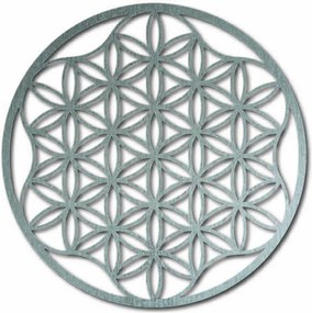Mandala festmény a falon rétegelt lemezből, maximum 120 cm-ig
