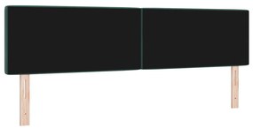 Fejtámla Kristálygombos Zöld 180 cm Velúr