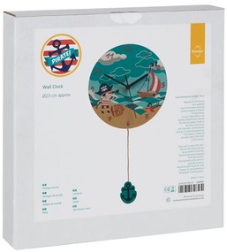 Gyerek óra ø 23 cm Pirate – Premier Housewares