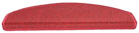 20 db bordeaux piros lépcsőszőnyeg 65x24x4 cm