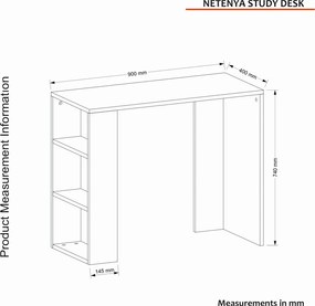 Netenya White íróasztal