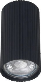 TK LIGHTING 10022 TUNE Hengeres Mennyezeti Lámpa Fekete GU10 IP20