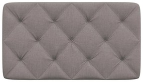 tópszínű szövet fejtámla párna 90 cm