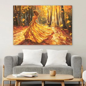 DUBLEZ | Őszi női alak az erdőben