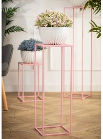 Virágállvány 70x24 cm rózsaszín