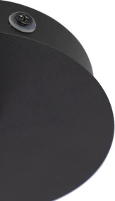 Modern fürdőszoba spotlámpa fekete IP44 - Ducha