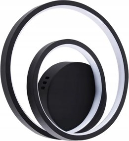 Zefira Led mennyezeti fali lámpa fekete 4000K IP20 Goldlux