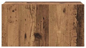 TV szekrény 3 pcs Barna 60 x 30 x 30 cm Faanyag