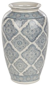 ARABESQUE szürke porcelán váza