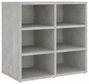 2 db betonszürke cipősszekrény 52,5 x 30 x 50 cm