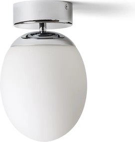 RENDL MERINGUE 16 stropní opálové sklo/chrom 230V LED E27 15W IP44