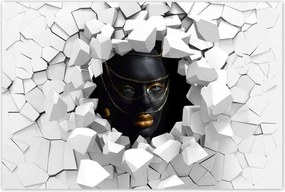 Poszterek 90x60 Az aranyszínű csecsebecsék mögött