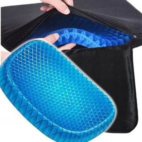 Ortopédiai Párna Zselés Szék Alátét Fotel Ülés Kényelem