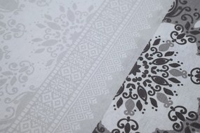 Renforcé pamut ágynemű KALI fehér Ágyneműhuzat mérete: 70 x 90 cm | 140 x 200 cm