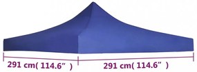 kék tető partisátorhoz 3 x 3 m