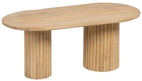 Natúr színű mangófa dohányzóasztal 60x120 cm Montmartre – Ixia