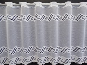 Mg Irigység jacquard fehér 33703 250x40cm Kész M