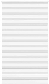 zebrafüggönnyel fehér szövetszélesség 125,9 cm poliészter