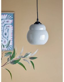 Szürke függőlámpa üveg búrával ø 19 cm Motella – Bloomingville