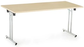 Impress összecsukható asztal 160 x 80 cm, juhar