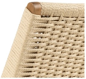 Natúr színű szövött fotel Carson – Actona