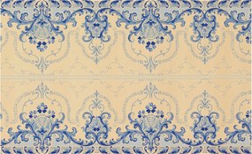 Fotótapéta Fali tapéta Hálószoba Nappali Kék díszek 416x254