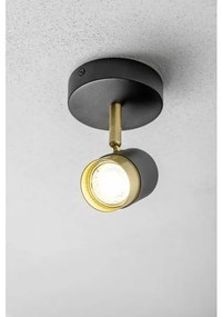 Lámpa Mennyezeti lámpatest ORIO, aluminium, 11.6x5.6x11.5, IP20, 1*GU10, max. 50W, kör, fekete