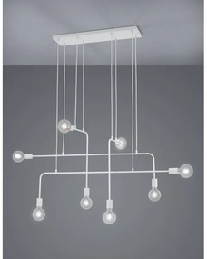 Trio - Csillár zsinóron CONNOR 8xE27/10W/230V