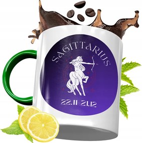 Bögre Zöld Csillagjegyek Horoszkóp Ajándék fényképes nyomtatással