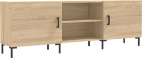 vidaXL sonoma tölgyszínű szerelt fa TV-szekrény 150x30x50 cm