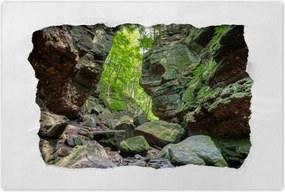 Poszterek 60x40 Hegyek Kövek Sziklák