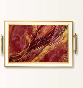 Üveg tálca, 38×24 cm – TPB10021