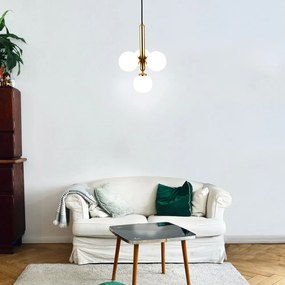 Musa aranyszínű függőlámpa, magasság 120 cm - SULION